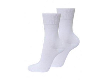 Ponožky BIO STŘÍBRO bílé