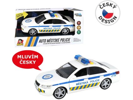 Made Auto Městská policie CZ design s českým hlasem