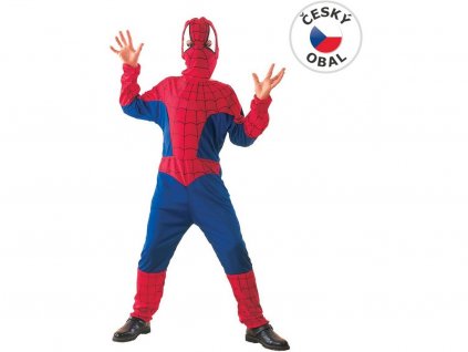 Kostým na karneval Pavoučí hrdina, 130-140cm