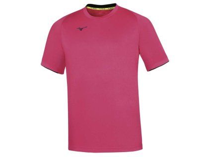 Core Short Sleeve Tee Jr/Pink Fluo/Navy (Velikost 164)