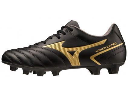 Pánská fotbalová obuv Mizuno MonarcidaNeoII Sel / Black/Gold