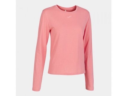 Dámské sportovní tričko JOMA ORGANIC LONG SLEEVE T-SHIRT PINK (Velikost M, Barva PINK)