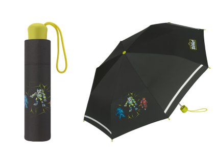 Chlapecký skládací deštník Scout Dark beast