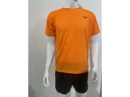 Pánské sportovní tričko Mizuno Drylite Tee Men / Orange