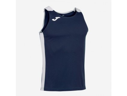 Pánské/Chlapecké tílko JOMA CAMISETA TIRANTES RECORD II MARINO BLANCO (Velikost 128-140, Barva NAVY-WHITE)
