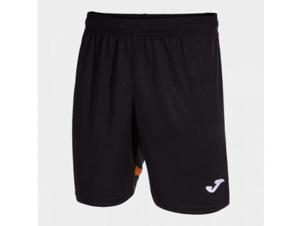 Pánské/Chlapecké sportovní šortky JOMA SHORT TOKYO NEGRO NARANJA (Velikost 2XL, Barva BLACK-ORANGE)