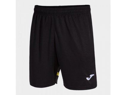 Pánské/Chlapecké sportovní šortky JOMA SHORT TOKYO NEGRO AMARILLO (Velikost 2XL, Barva BLACK-YELLOW)