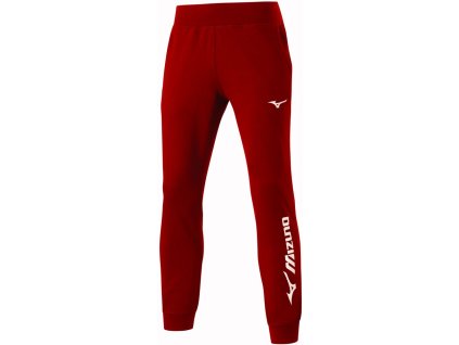 Mizuno Terry Pant / Red/XL (Velikost XL)