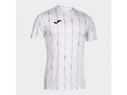 Pánské sportovní tričko JOMA PRO TEAM SHORT SLEEVE T-SHIRT WHITE