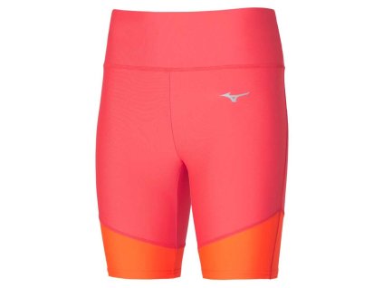 Dámské sportovní šortky Mizuno Impulse Core Mid Tight / Dubarry (Velikost S)