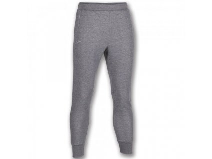 Pánské/Chlapecké sportovní tepláky JOMA PANTEON II LONG PANTS MELANGE (Velikost 128, Barva GRIS MELANGE MEDIO)