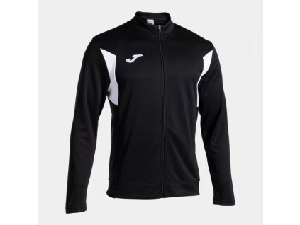 Pánská/Chlapecká sportovní mikina JOMA CHAQUETA WINNER III NEGRO BLANCO (Velikost 2XL, Barva BLACK-WHITE)
