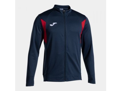Pánská/Chlapecká sportovní mikina JOMA CHAQUETA WINNER III MARINO ROJO (Velikost 2XL, Barva NAVY-RED)