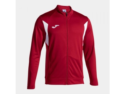 Pánská/Chlapecká sportovní mikina JOMA CHAQUETA WINNER III ROJO BLANCO (Velikost 2XL, Barva RED-WHITE)