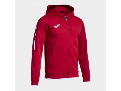 Pánská/Chlapecká sportovní mikina JOMA CHAQUETA CON CAPUCHA OLIMPIADA ROJO