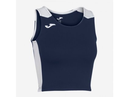 Dámské sportovní tílko JOMA TOP RECORD II MARINO BLANCO (Velikost L, Barva NAVY-WHITE)