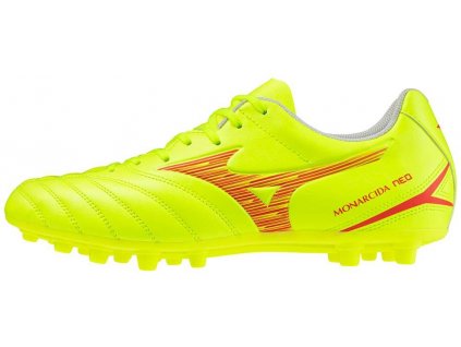 Pánská fotbalová obuv Mizuno MONARCIDA NEO III SELECT AG / Safety Yellow/Fiery Coral 2