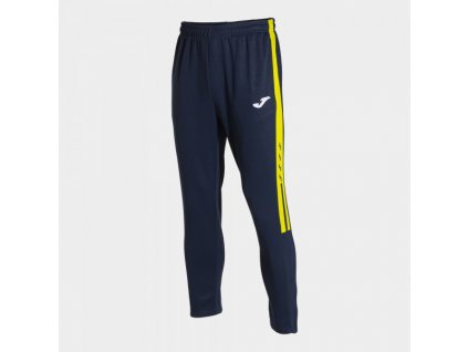 Pánské/Chlapecké sportovní tepláky JOMA PANTALÓN LARGO OLIMPIADA MARINO AMARILLO