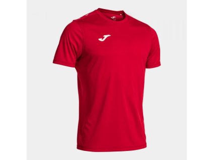 Pánské/Chlapecké sportovní tričko JOMA CAMISETA MANGA CORTA OLIMPIADA HANDBALL ROJO (Velikost 2XL, Barva RED)
