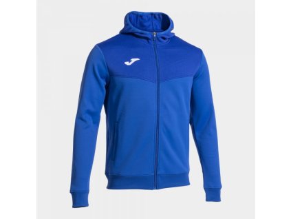 Pánská/Chlapecká sportovní mikina JOMA CHAQUETA CON CAPUCHA CAMPUS STREET ROYAL (Velikost 2XL, Barva ROYAL)