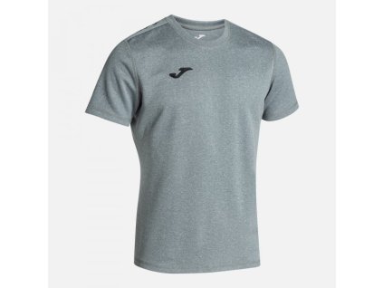 Pánské/Chlapecké sportovní tričko Joma JOMA OLIMPIADA RUGBY SHORT SLEEVE T-SHIRT MELANGE GREY