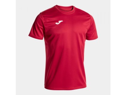 Pánské/Chlapecké sportovní tričko Joma JOMA OLIMPIADA RUGBY SHORT SLEEVE T-SHIRT RED