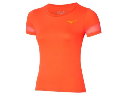 Athletics Mizuno Tee / Nasturtium / XS (Velikost XS)