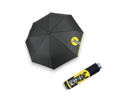 Dětský skládací deštník Doppler Mini Light Kids Black Lama Černá