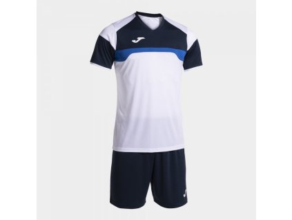 Pánská/Chlapecká sportovní souprava JOMA DANUBIO III SET WHITE NAVY (Velikost 2XL, Barva WHITE-NAVY)
