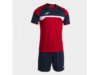 Pánská/Chlapecká sportovní souprava JOMA DANUBIO III SET RED NAVY