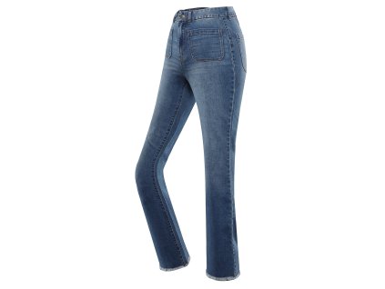 Dámské jeansové kalhoty nax NAX DAWEA dk.metal blue