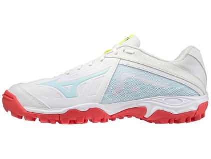 Unisex hokejová obuv Mizuno Wave Linx / White / Clearwater / Cayenne (Variant 37.0/4.5)