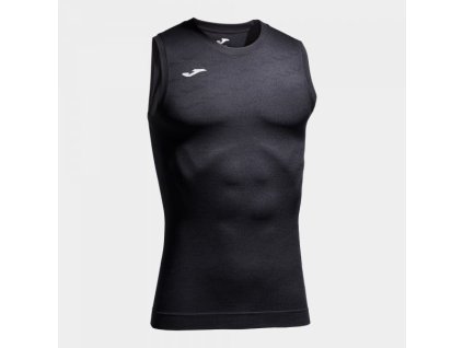 Pánské termo tričko JOMA BRAMA CLASSIC SLEEVELESS SHIRT BLACK (Velikost L-XL, Barva BLACK)