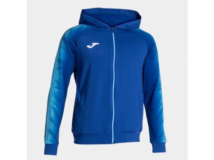 Pánská/Chlapecká sportovní mikina JOMA ELITE XI ZIP-UP HOODIE ROYAL (Velikost 2XL, Barva ROYAL)