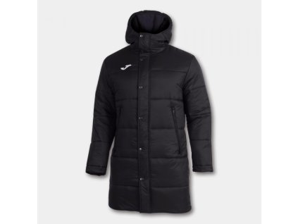 Pánská/Chlapecká dlouhá bunda JOMA ISLANDIA III ANORAK BLACK