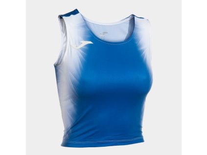 Dámský běžeck top JOMA ELITE XI TOP ROYAL WHITE (Velikost L, Barva ROYAL-WHITE)