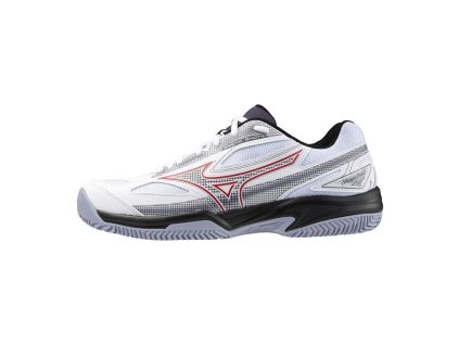 Unisex tenisová ovuv Mizuno BREAK SHOT 4 PADEL / White/Salsa/Aleutian (Velikost 40.5/7.0)