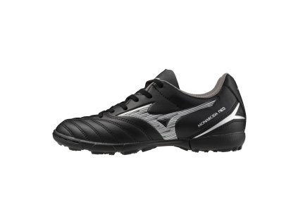 Dětská fotbalová obuv Mizuno MONARCIDA NEO III SELECT Jr AS / Black/Silver (Variant 34.5/2.5)