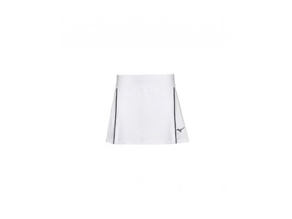 Dívčí sportovní sukně Mizuno Hex Rect Skort Jr/White/Navy