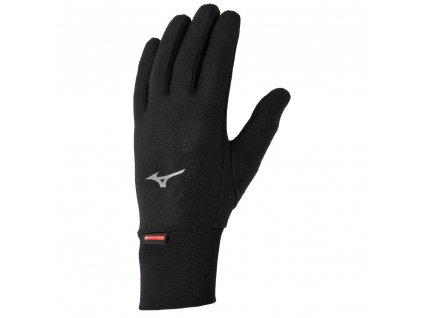 Sportovní rukavice Mizuno BT Md Wgt Fleece Glv / Black / S