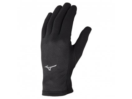Sportovní rukavice Mizuno Running BT Glove / Black / S