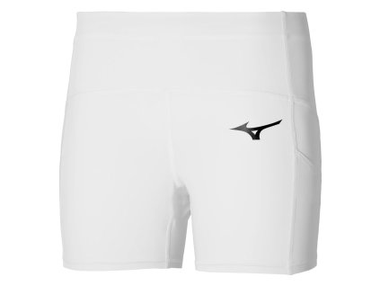 Dámské sportovní šortky Mizuno Short Tight / White (Velikost L)