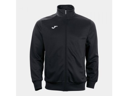 Pánská/Chlapecká mikina JOMA JACKET COMBI BLACK