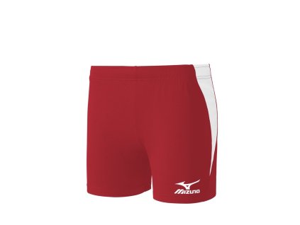 Dámské sportovní kraťase Mizuno W Trad Shorts/Red/White
