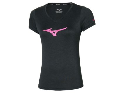 Dámské sportovní tričko Mizuno Impulse Core RB Tee / Black