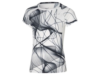 Dámské sportovní tričko Mizuno Aero Tee / White