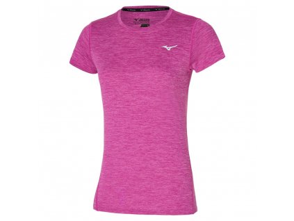 Dámské sportovní tričko Mizuno Impulse Core Tee / Festival Fushia