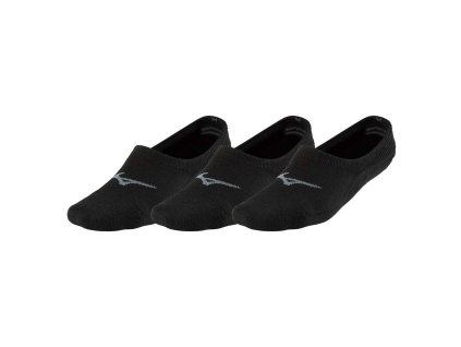 Super Short Socks 3P / Black/Black/Black (Velikost S)