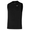 Pánské sportovní tričko Mizuno Impulse Core Sleeveless(M) / Black (Velikost XXL)