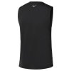 Pánské sportovní tričko Mizuno Impulse Core Sleeveless(M) / Black (Velikost XXL)